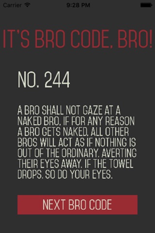 Bro Code Bro - BroBible! screenshot 4