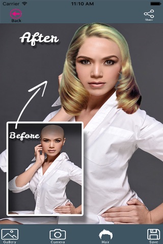 Women Hairstyles Photo Editor screenshot 2