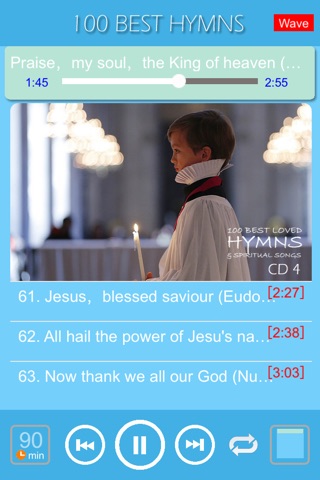 100 Best Hymns && Spiritual Songs screenshot 4