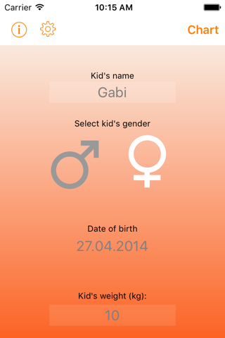 Centiles: Baby Growth Charts - náhled