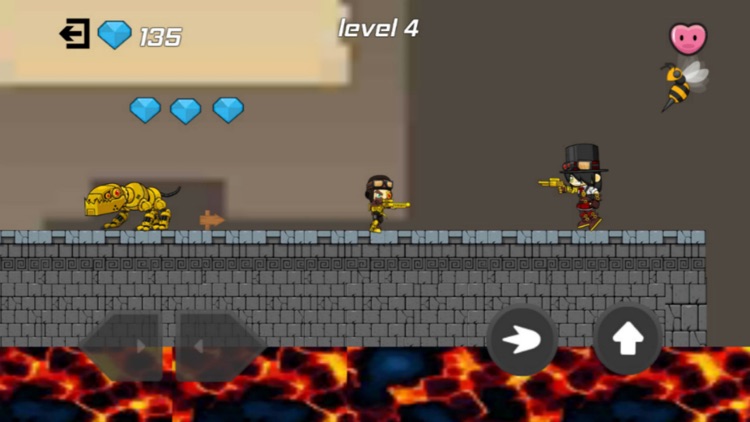 Kill The Dummy Boss Robots 3 (a jump shooter game)