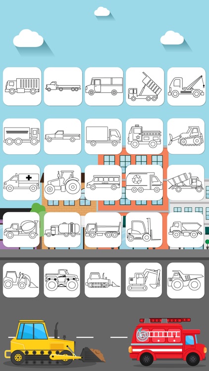 Download Trucks Connect The Dots And Coloring Book For Kids Lite By Gil Weiss