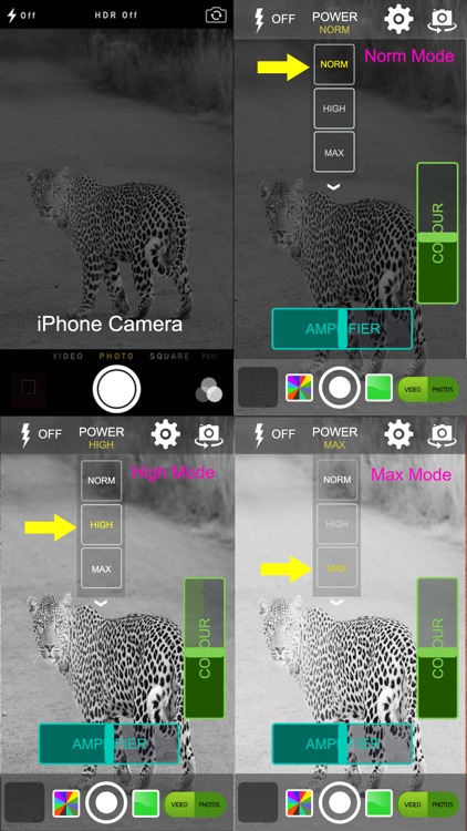 Night Vision Video & Photo Camera Free screenshot-4