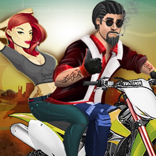 Crazy Girl-Friend Ride : Moto-x Top Biker Fast bike action iOS App