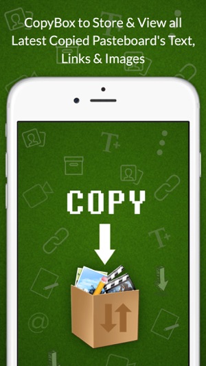 CopyBox - Copied Text Links And Images F