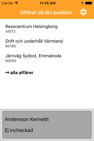 Infranord Personalliggare - náhled