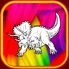 dinosaur ancient coloring book for fun kid