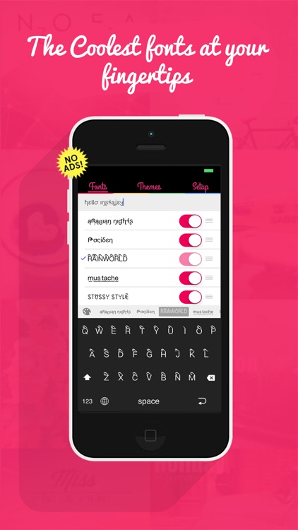 Best Font Changer - Now With Cool Fonts & Custom Designed Keyboards Themes!