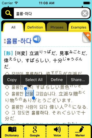 DioDict3 JPN–KOR Dictionary screenshot 4