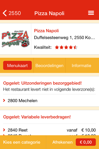 Pizza Pita Napoli screenshot 3