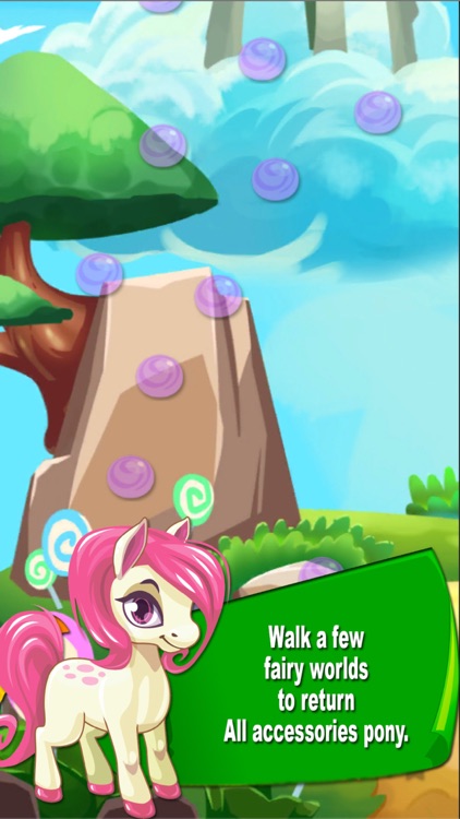 Pony Bubble Shooter DressUp screenshot-3