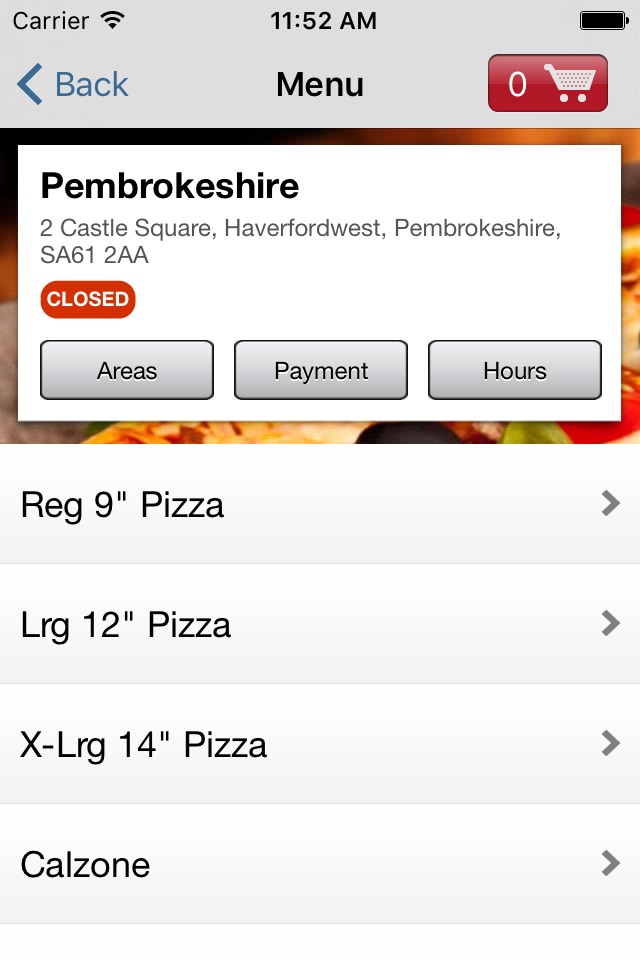 Pizza Timem Haverfordwest screenshot 2