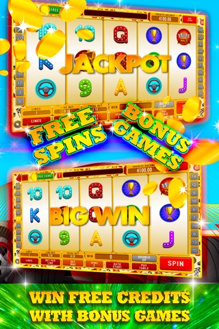 The Driver’s Slot Machine: Compete and win big gold bonuses screenshot 2