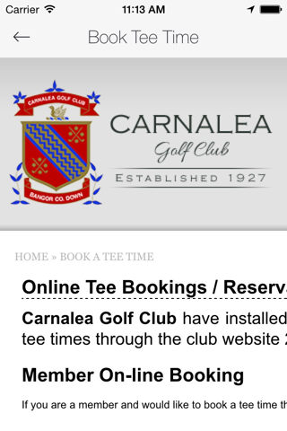 Carnalea Golf Club screenshot 2