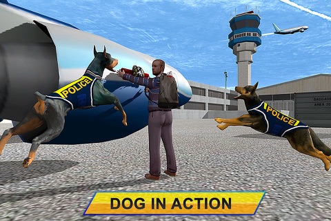 Police Dog Airport Chase Simulator – 3D Criminal Chase Simulation Game screenshot 4