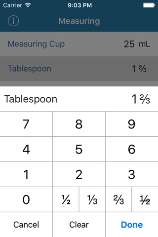 Measuring Spoon Calculator screenshot 3