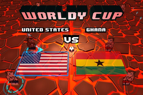 Worldy Cup - Super power soccer screenshot 3