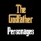 An excellent way of recognizing the personages from the The Godfather movies