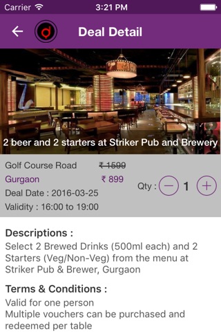 Dibz - Exclusive Restaurants Deals screenshot 4