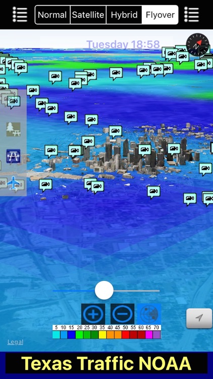 Texas NOAA Radar with Traffic Cameras 3D Pro screenshot-4