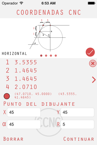 Coordinate CNC screenshot 2