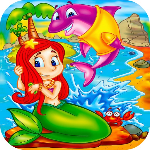 Magic World! Mermaid Girls Games For Princess Icon