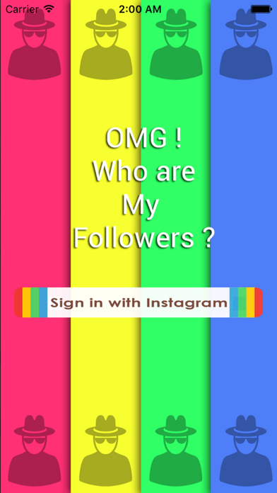 How to cancel & delete Who are my follower for instagram ? from iphone & ipad 3