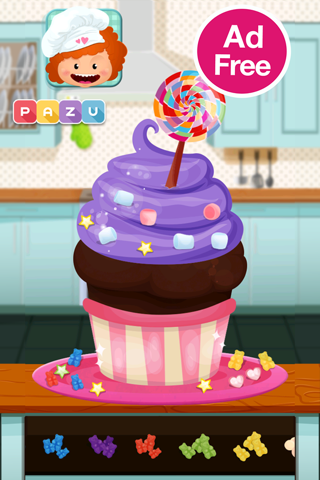 Cupcake Chefs - Making & Cooking Cupcakes Game for Kids, by Pazu screenshot 2
