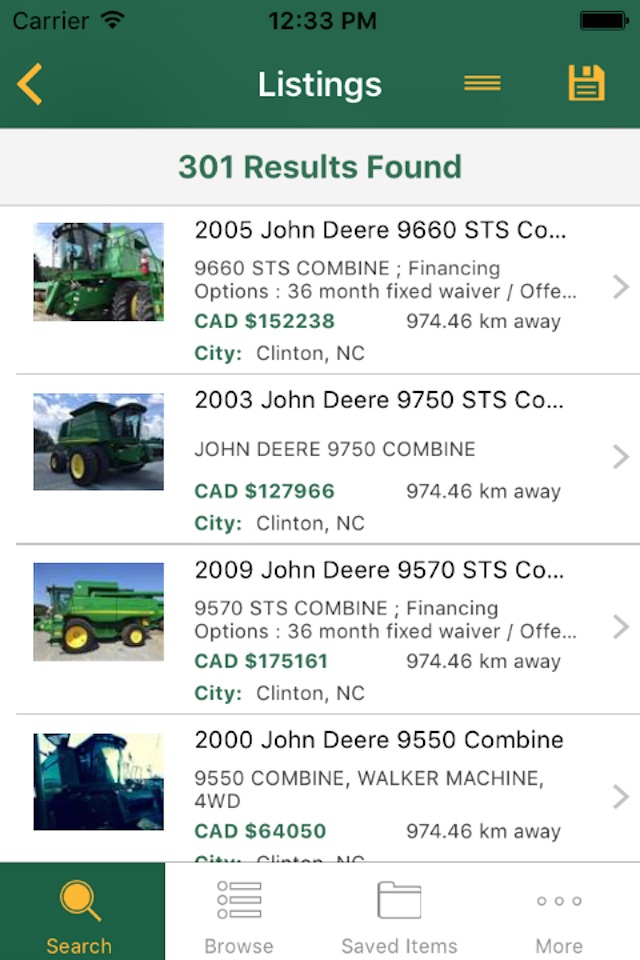 Farms.com Used Farm Equipment screenshot 2