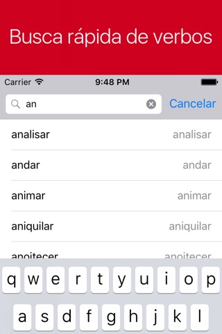 Portuguese Verb Conjugator screenshot 3