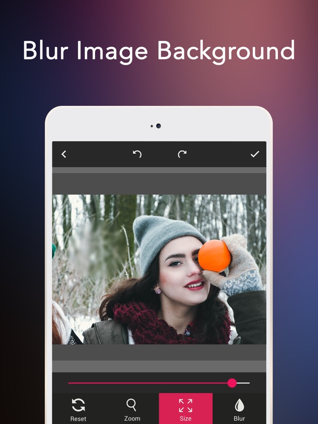 Blur Image Background - DSLR Camera Effect on the App Store