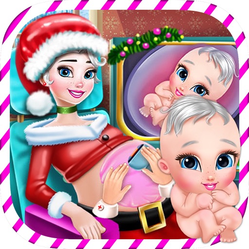 Mrs. Claus Pregnant Check Up - Games For Girls Icon