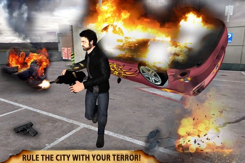 Real Gangster City Mafia Driver Wars 3D screenshot 4