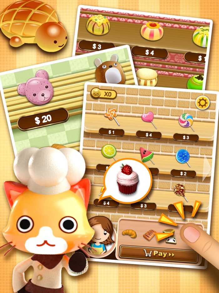 Bakery Shop 阿毛的糕點房 -生活中的錢幣數學Coin Math Game for kids