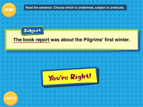 Subjects and Predicates screenshot 4