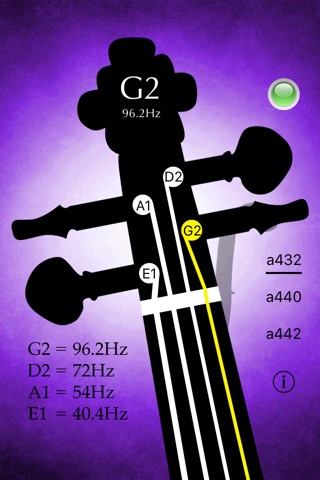 Double Bass Tuner Professional screenshot 3