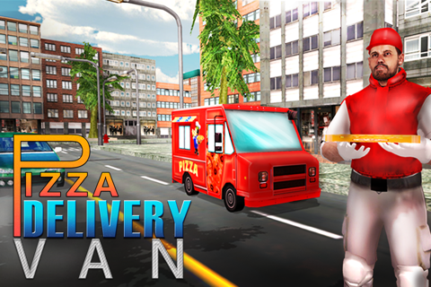 Pizza Delivery Van Simulator – fast food truck driver simulation game screenshot 4