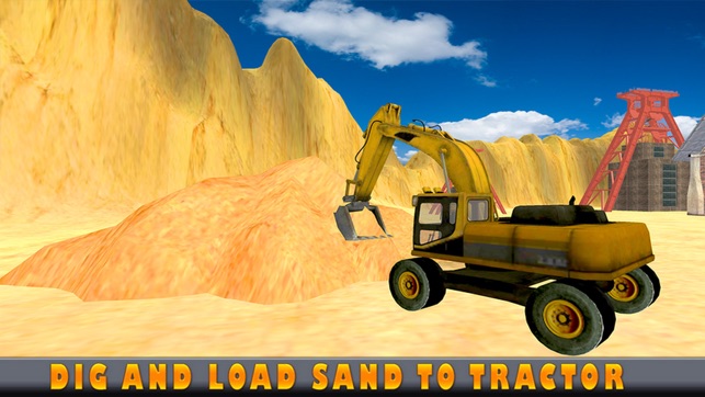 Sand Excavator Tractor Simulator(圖3)-速報App