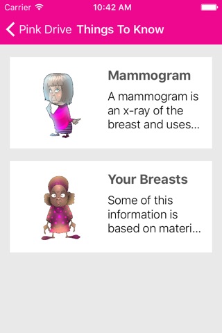 PinkDrive Awareness screenshot 3
