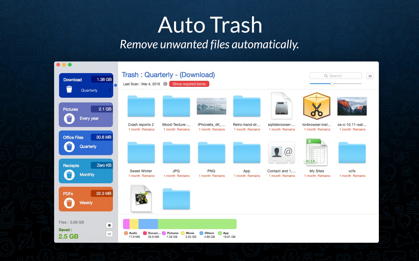 ‎AutoTrash - Remove Unwanted Files Automatically on the Mac App Store