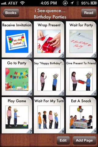 i Get... Going to Birthday Parties Vocabulary Photo Books and Social Skills Stories screenshot 2