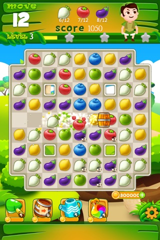 Garden Land - Free match 3 adventure Puzzle screenshot 4