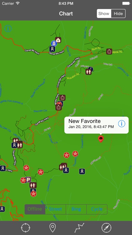 Sequoia & Kings Canyon National Parks – GPS Offline Map Navigator screenshot-4