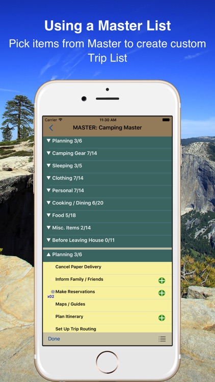 Camp & Hike Checklist