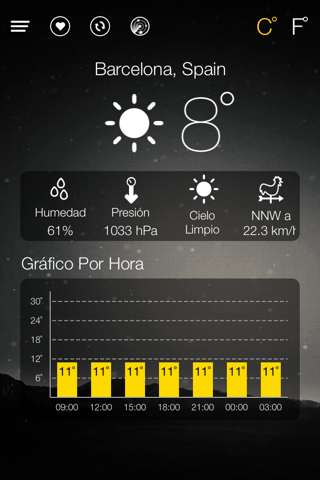 Pronóstico del tiempo del mundo screenshot 3