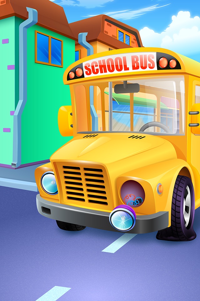 Mia goes to School - Preschool Salon & Kids Games screenshot 3