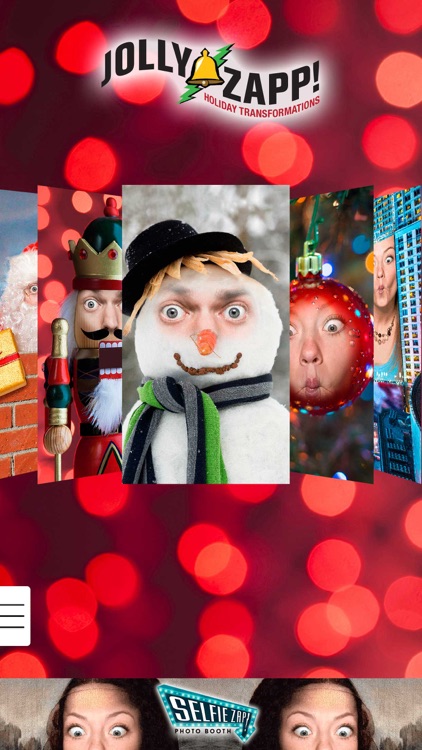 Holiday Photo Prank: Christmas Selfie Costume Face Morph