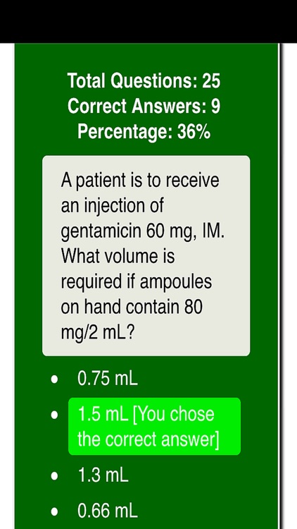 Learning Dosage Calculations Quiz + screenshot-4