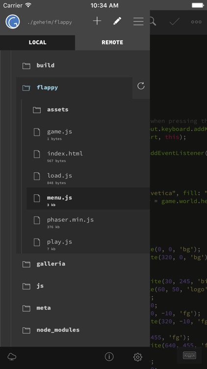 GoCoEdit - Code & Text Editor for DROPBOX FTP SFTP