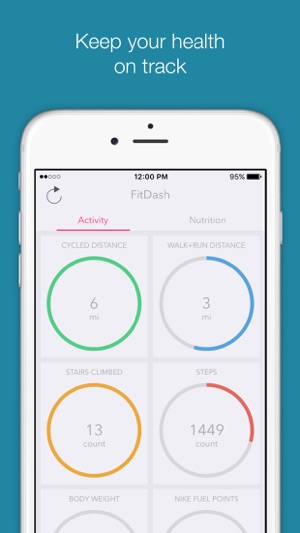 FitDash - Social Calorie, Activity and Nutrition Tracker(圖3)-速報App